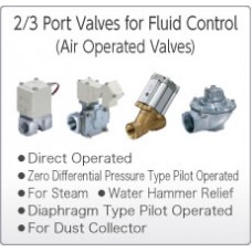 2/3 Port Solenoid Valves/Air Operated Valves
